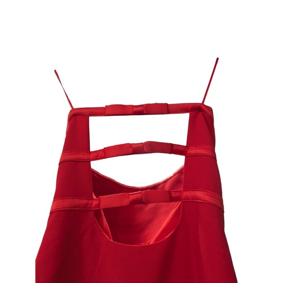 Likely Women’s Mille Dress Size 00 Sleeveless  Scarlet Red NWT - Picture 7 of 7